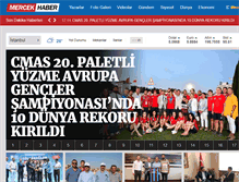 Tablet Screenshot of mercekhabergazetesi.com